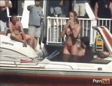 Boat Boobs Flashing GIF