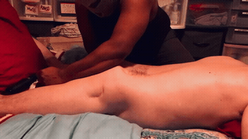 Bubble Butt Gay Mask Massage GIF