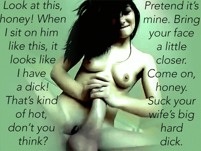 Cuckold Caption: Hotwife Encouraged Bi