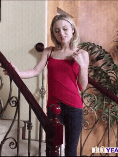 Dakota Skye's Nip Flash: A Pornstar Tease GIF