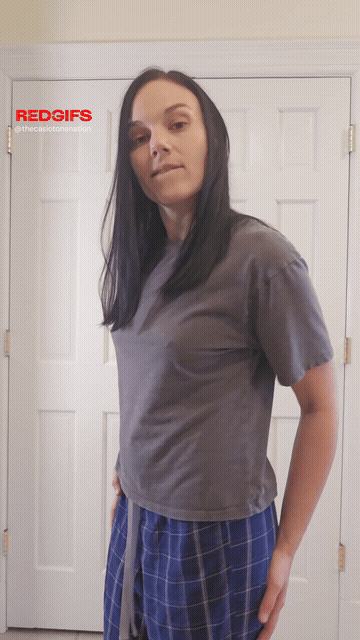 Don’t Let The Frumpy Pjs Fool You GIF