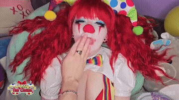 Explore Clussy Clown's Tongue And Mouth In This New Orally Fixated Video. This Video Also Features An ASMR Blowjob. Vide GIF
