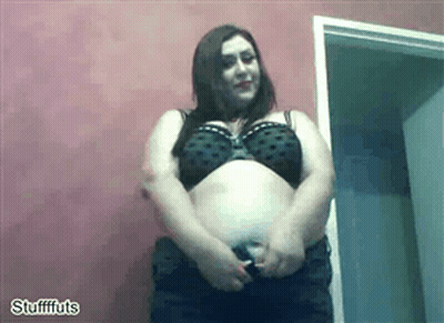 Fat BBW Flashing Her Boobs GIF