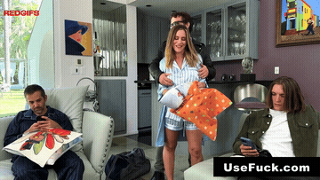 Free Use Thanksgiving Three Cocks, One MILF GIF