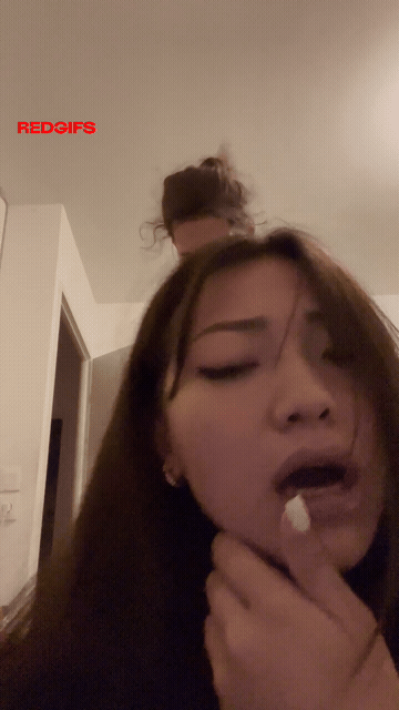 Front View For This Asian Girl Being Fucked ? GIF