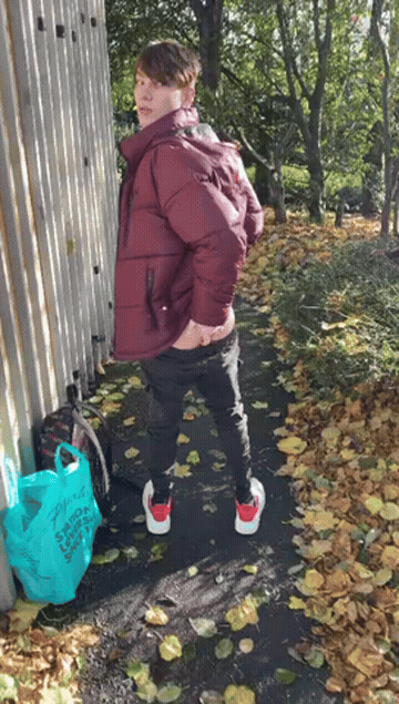 Gay Public Twink GIF