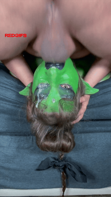 Goblin Throat Breeding GIF
