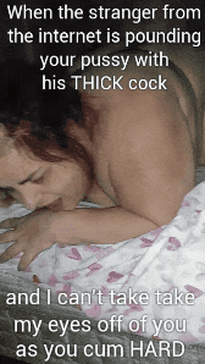 His Thick Cock: Wife Sharing With A Stranger GIF
