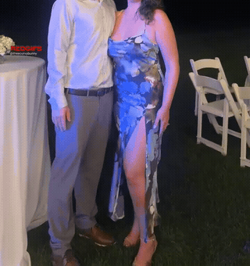 Hubby Having Fun At A Wedding GIF