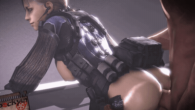 Jill's Big Tits Resident Evil Ass GIF