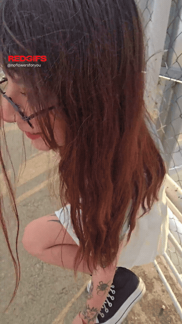 Making The Best Out Of Not Bringing A Hair Tie GIF