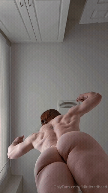Muscle Mommy Porn GIF