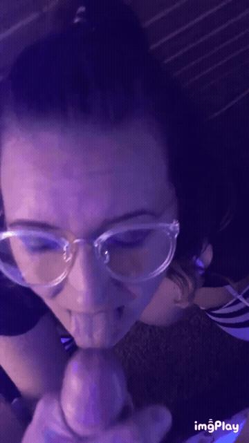 Nice Thick Rope Of Cum On Her Face And In Her Hair GIF