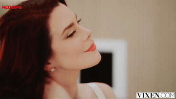 Nicole Vaunt - Flawless Redhead Has The Most Intense Orgasms GIF