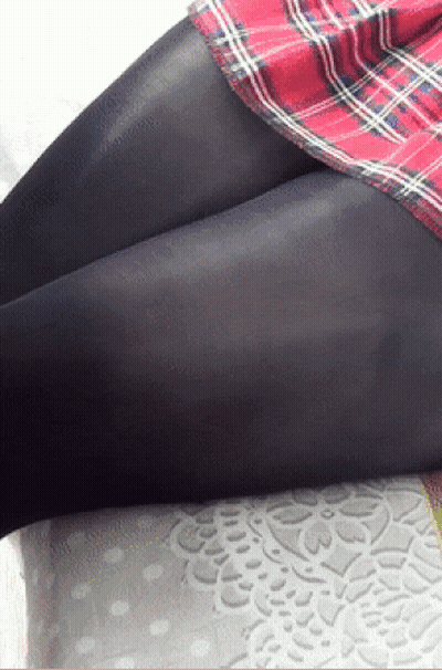Plaid Skirt Cumshot: A Sensual Experience GIF