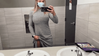 Public Wc Selfie GIF