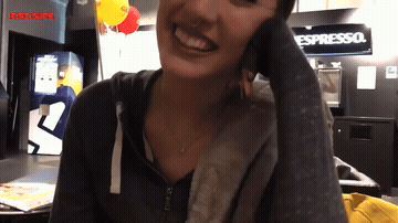 Quickie In Public Restroom GIF