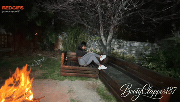 What Happens By The Bornfire When A Black Girl Is Around GIF
