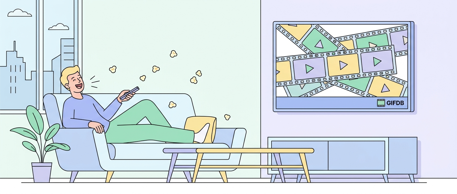 Funniest Movie and TV Show GIFs - illustration