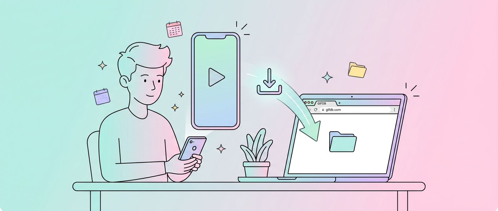 How to Download TikTok Videos Without Watermark - illustration